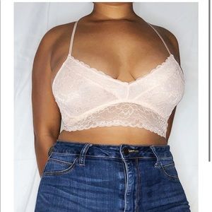 Lace Bralette (Nude)